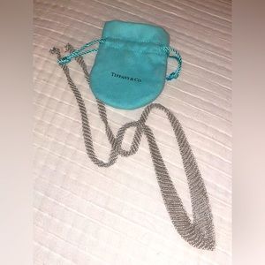 Tiffany & Co 12” 925 SILVER MESH NECKLACE